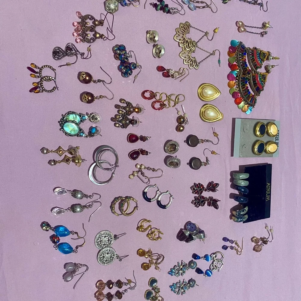 Colorful Earring Collection - Picture 1 of 6
